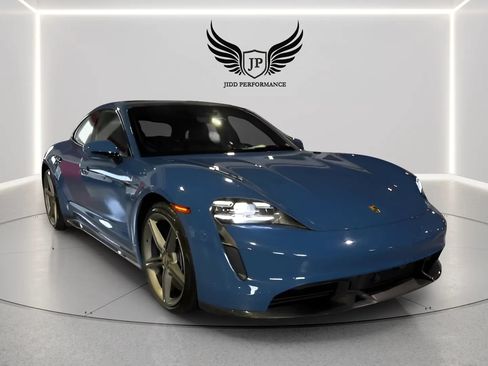 Used 2021 Porsche Taycan Turbo S AWD/4WD image 1