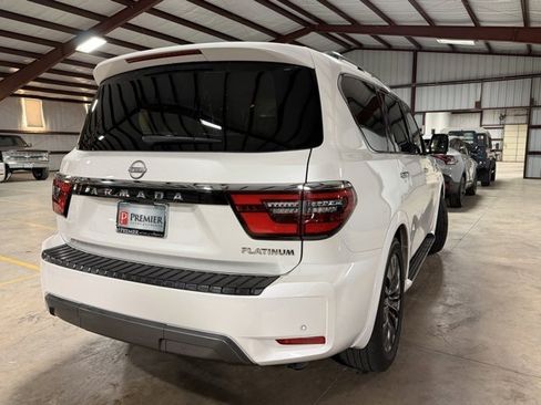 Used 2021 Nissan Armada Platinum w/ Captain's Chairs Package image 6