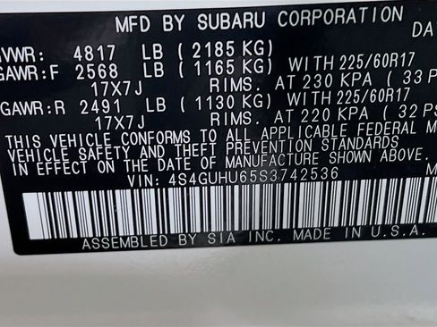 Used 2025 Subaru Crosstrek 2.5i Wilderness w/ Wilderness Package AWD/4WD image 29