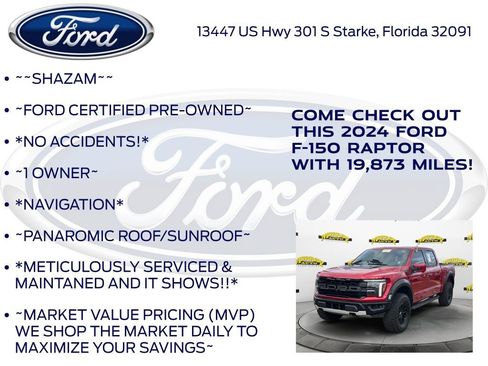 Certified 2024 Ford F150 Raptor image 6
