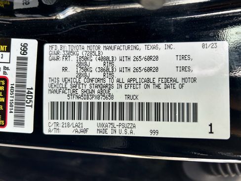 Used 2023 Toyota Tundra Platinum w/ Advanced Package image 24