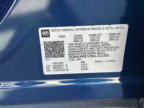 Used 2022 Chevrolet Equinox LT FWD image 35