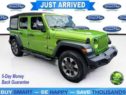 Used 2018 Jeep Wrangler Unlimited Sport S AWD/4WD image 1