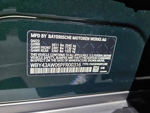 Certified 2023 BMW i4 eDrive35 w/ Premium Package RWD image 25