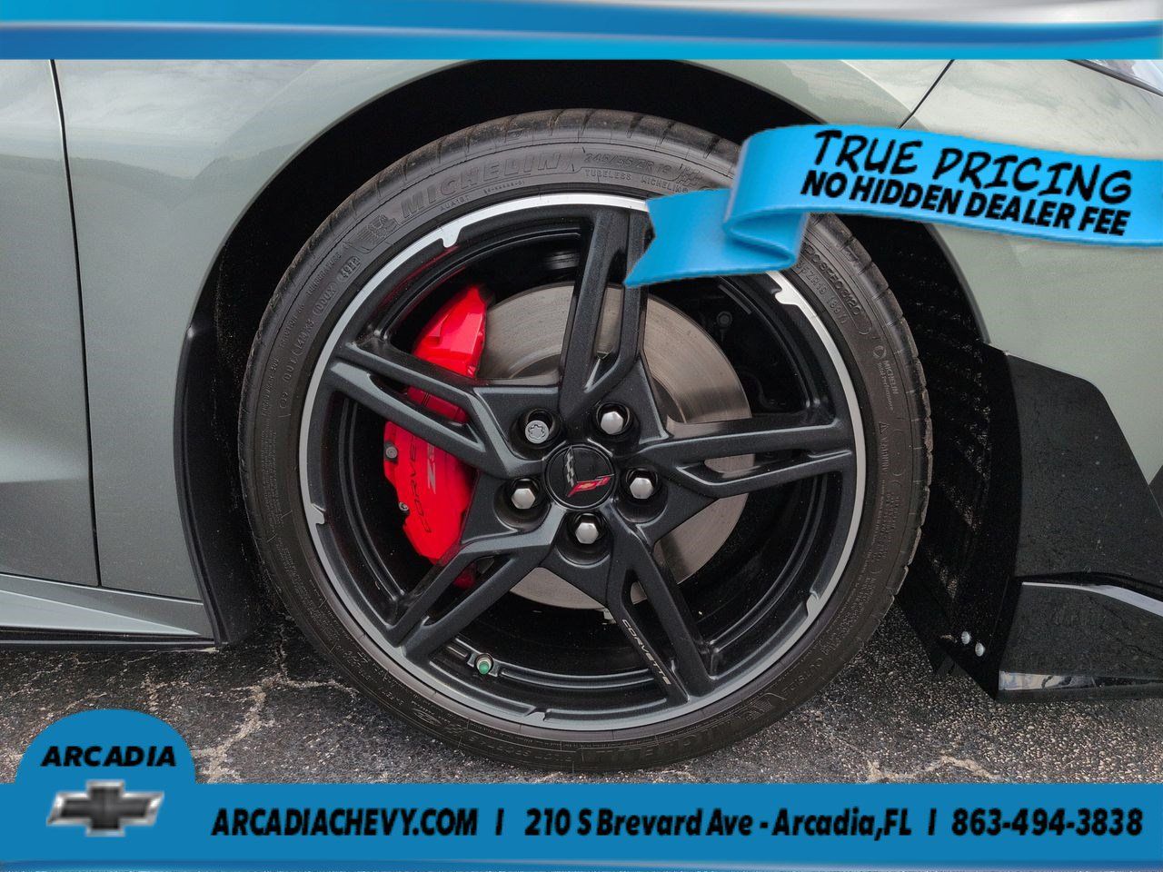 Used 2023 Chevrolet Corvette Stingray Premium Cpe w/ Z51 Performance Package RWD image 11