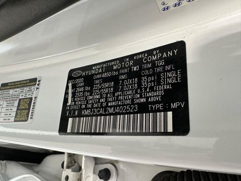 Certified 2021 Hyundai Tucson SEL AWD/4WD image 13