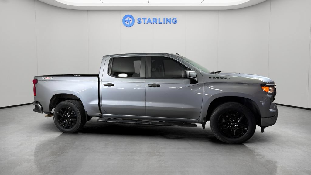 Certified 2023 Chevrolet Silverado 1500 Custom w/ LPO, Dark Essentials Package AWD/4WD image 12