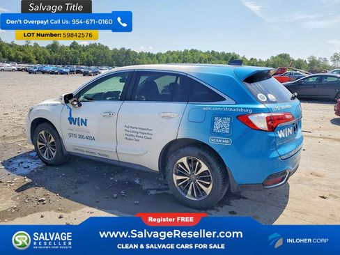 Used 2016 Acura RDX AWD w/ Advance Package image 3
