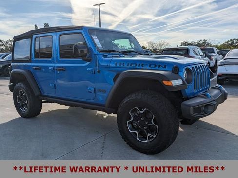 Used 2022 Jeep Wrangler Unlimited Rubicon 4xe image 2