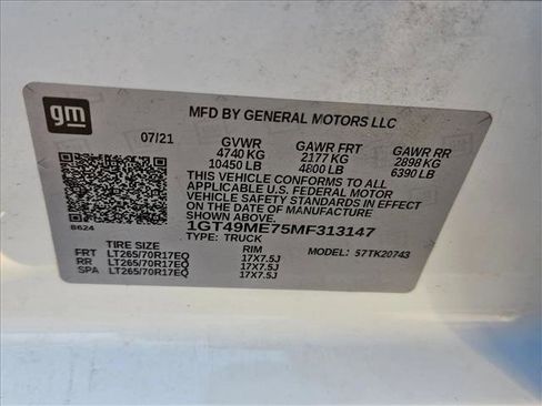 Used 2021 GMC Sierra 2500 SLE w/ SLE Convenience Package image 22