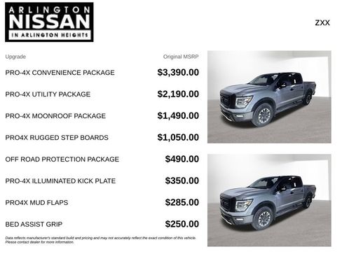 Used 2021 Nissan Titan PRO-4X w/ Pro-4x Convenience Package AWD/4WD image 4