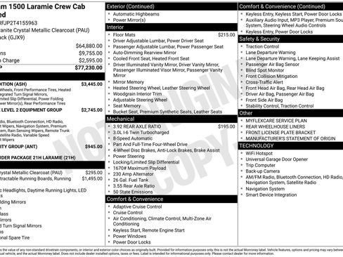 New 2026 RAM 1500 Laramie w/ Night Edition AWD/4WD image 26