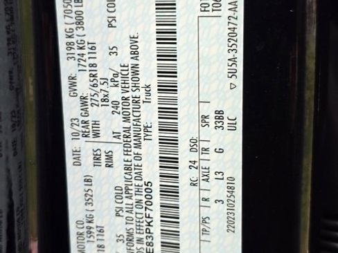 Used 2023 Ford F150 Lariat w/ Trailer Tow Package image 34