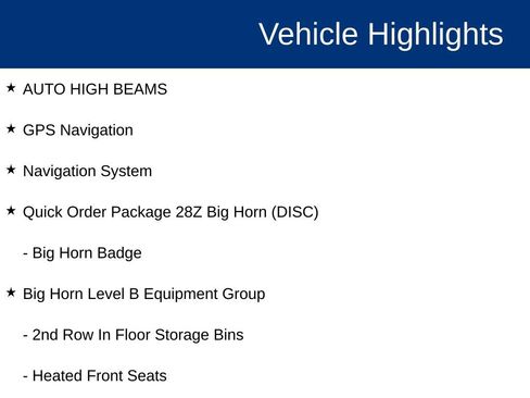 Used 2023 RAM 1500 Big Horn AWD/4WD image 16