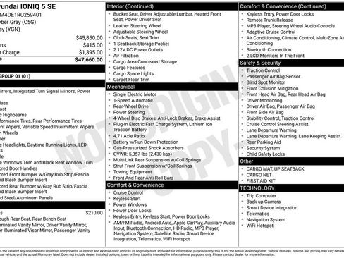 Used 2024 Hyundai Ioniq 5 SE image 15