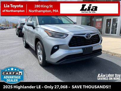 Certified 2025 Toyota Highlander LE