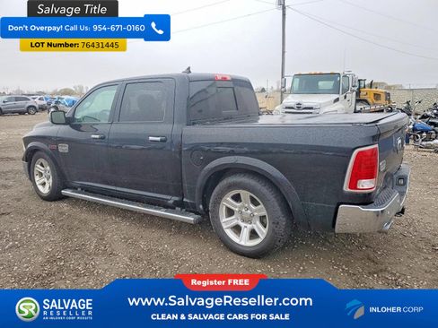 Used 2015 RAM 1500 Laramie Longhorn w/ Convenience Group image 3
