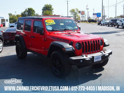 Used 2021 Jeep Wrangler Unlimited Rubicon image 1
