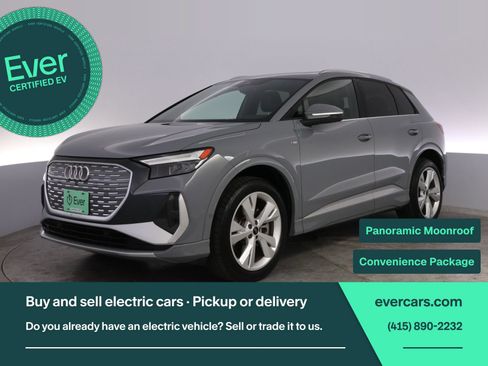 Used 2023 Audi Q4 e-tron Premium Plus w/ Premium Plus AWD/4WD image 1