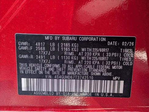 New 2026 Subaru Crosstrek 2.0i Premium image 19