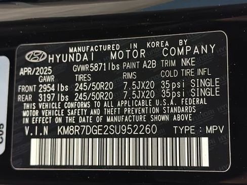 Used 2025 Hyundai Palisade Calligraphy AWD/4WD image 29