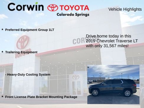 Used 2019 Chevrolet Traverse LT image 6