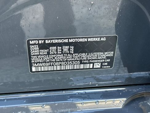 Used 2023 BMW 330i Sedan w/ Convenience Package RWD image 34