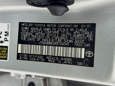 Used 2021 Toyota Corolla SE w/ Carpet Mat Package (TMS) FWD image 38
