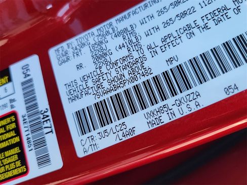 Used 2023 Toyota Sequoia Capstone image 33