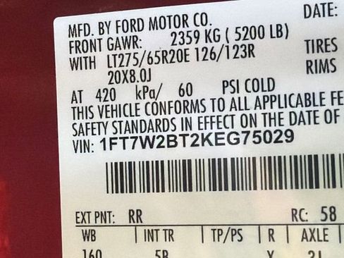 Used 2019 Ford F250 Lariat w/ Lariat Ultimate Package image 32