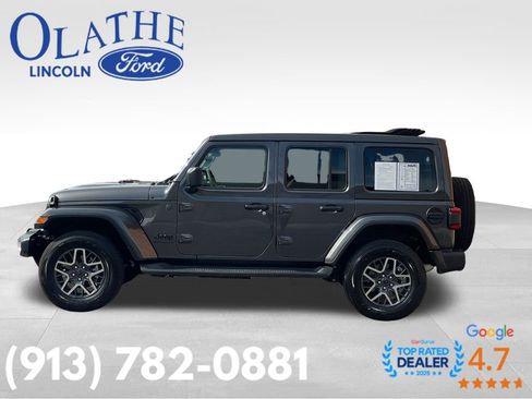 Used 2025 Jeep Wrangler Sahara w/ Safety Group image 2