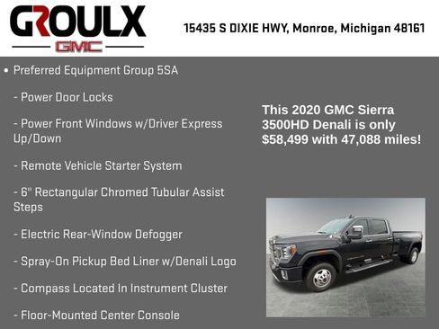 Used 2020 GMC Sierra 3500 Denali w/ Denali Ultimate Package image 15