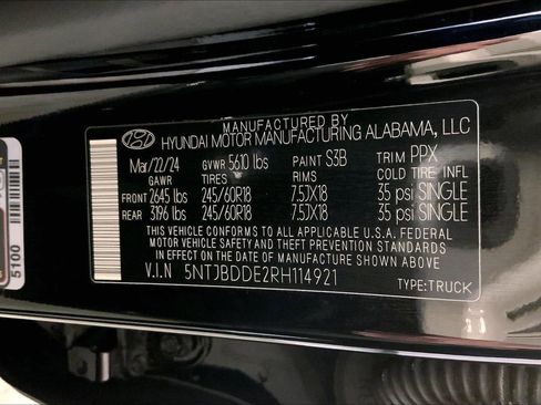 Used 2024 Hyundai Santa Cruz SEL image 31