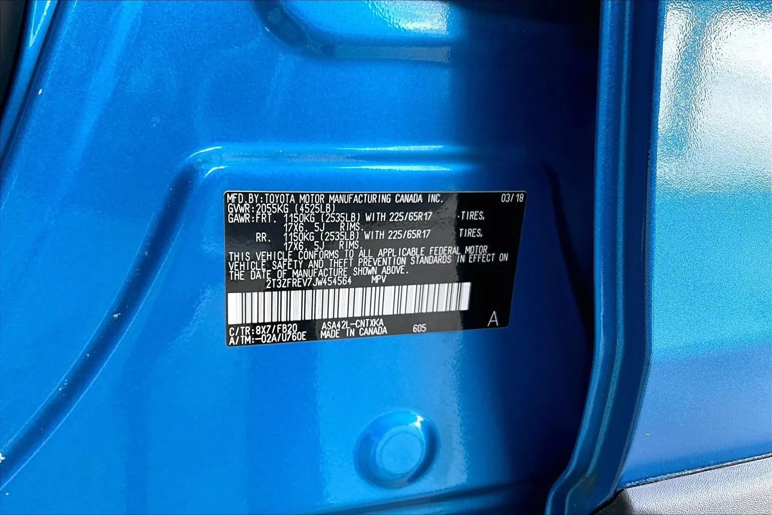 Used 2018 Toyota RAV4 LE w/ All Weather Liner Package FWD image 16