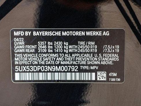 Used 2022 BMW X3 xDrive30i w/ Premium Package 2 AWD/4WD image 30