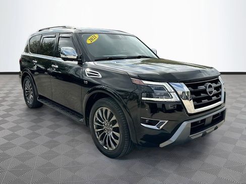 Used 2021 Nissan Armada Platinum RWD image 3