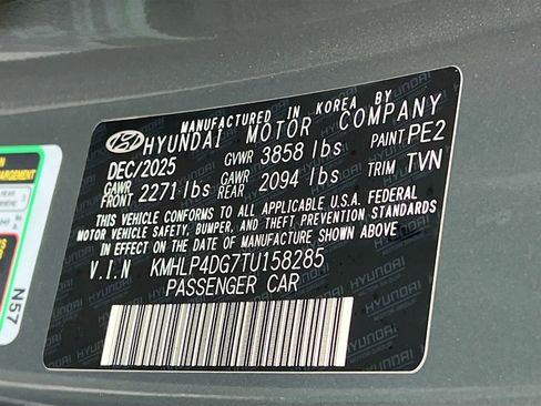 New 2026 Hyundai Elantra Limited w/ Cargo Package FWD image 35