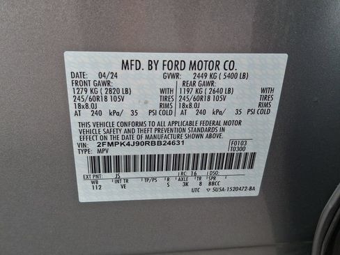 Used 2024 Ford Edge SEL w/ Convenience Package AWD/4WD image 29
