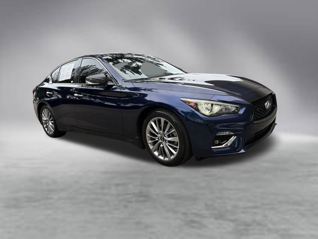 Used 2022 INFINITI Q50 Luxe w/ Cargo Package RWD image 2