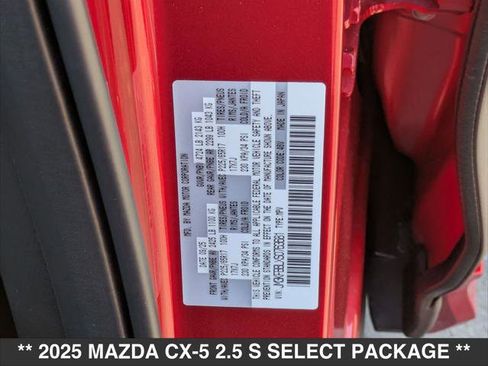 New 2025 MAZDA CX-5 AWD 2.5 S w/ Select Package image 14