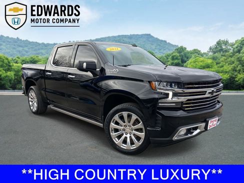 Used 2021 Chevrolet Silverado 1500 High Country w/ Technology Package image 1