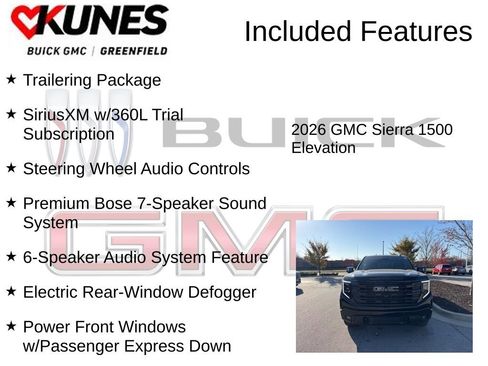New 2026 GMC Sierra 1500 Elevation w/ Elevation Premium Package image 4