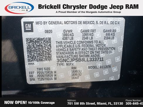 Used 2020 Chevrolet Trax LT w/ LT Convenience Package image 35