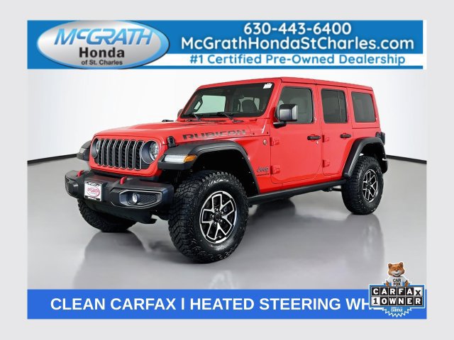 Used 2025 Jeep Wrangler Unlimited Rubicon w/ Convenience Group AWD/4WD image 1