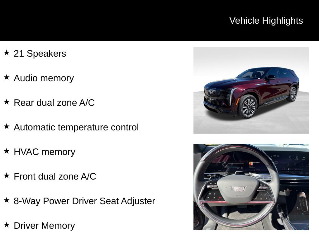 Used 2026 Cadillac Escalade IQ Sport 1 w/ LPO, Floor Liner Package AWD/4WD image 17
