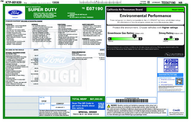 New 2026 Ford F250 Lariat w/ Lariat Premium Package AWD/4WD image 20