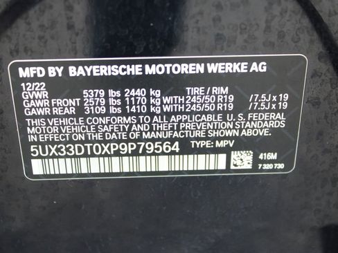 Used 2023 BMW X4 xDrive30i w/ M Sport Package image 52