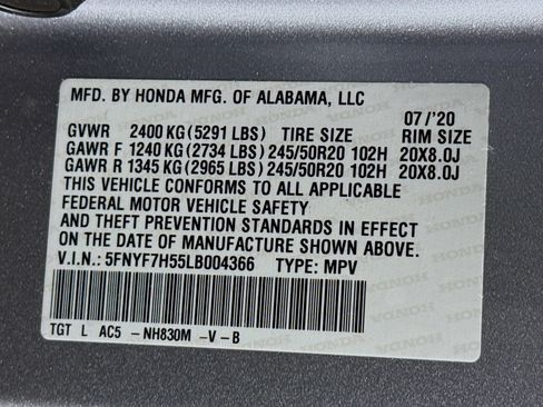 Used 2020 Honda Passport EX-L image 38