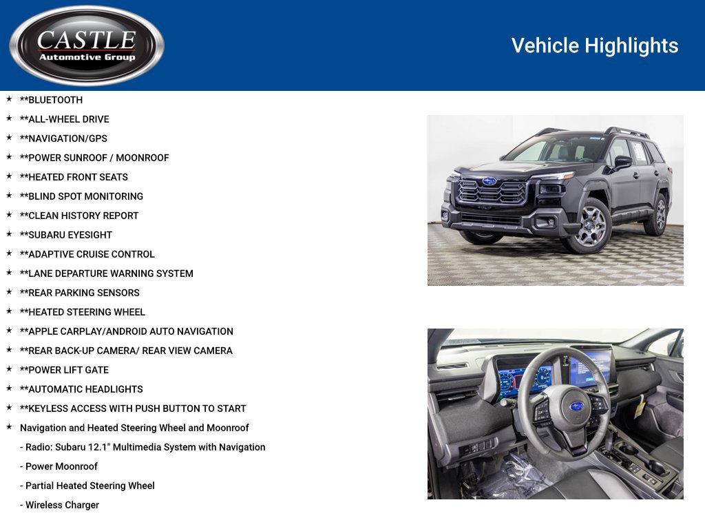 Used 2026 Subaru Outback Premium AWD/4WD image 3