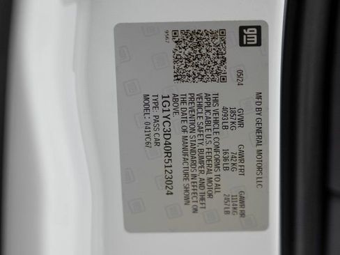 Used 2024 Chevrolet Corvette Stingray Premium Conv w/ 3LT image 57